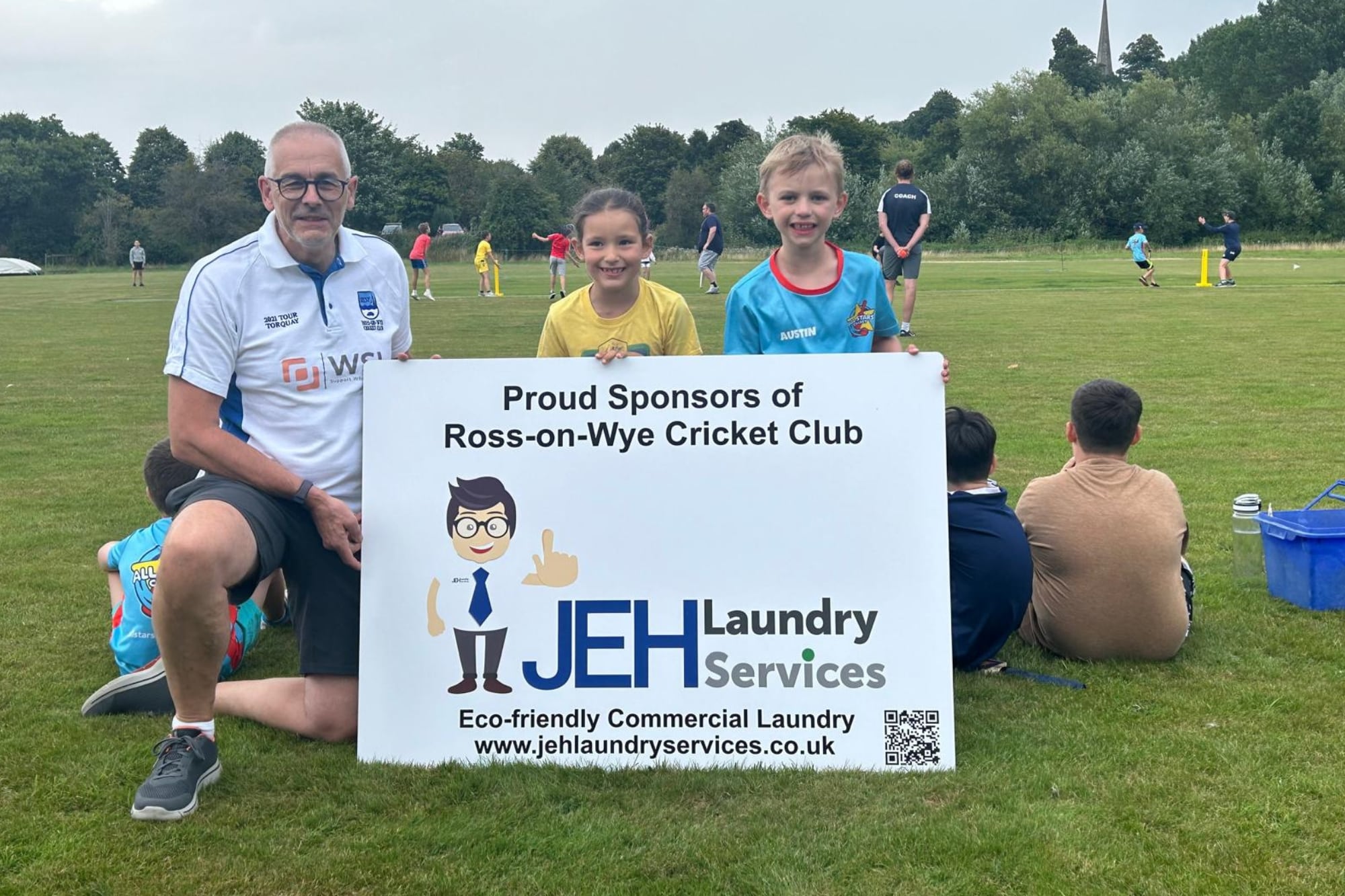 JEH Laundry Cricket Sponsor